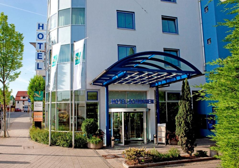 Hotel Schwanen Stuttgart Airport/Messe Filderstadt Exterior photo