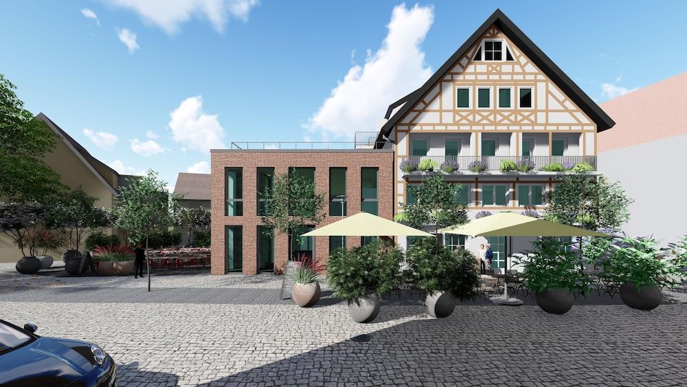 Hotel Schwanen Stuttgart Airport/Messe Filderstadt Exterior photo